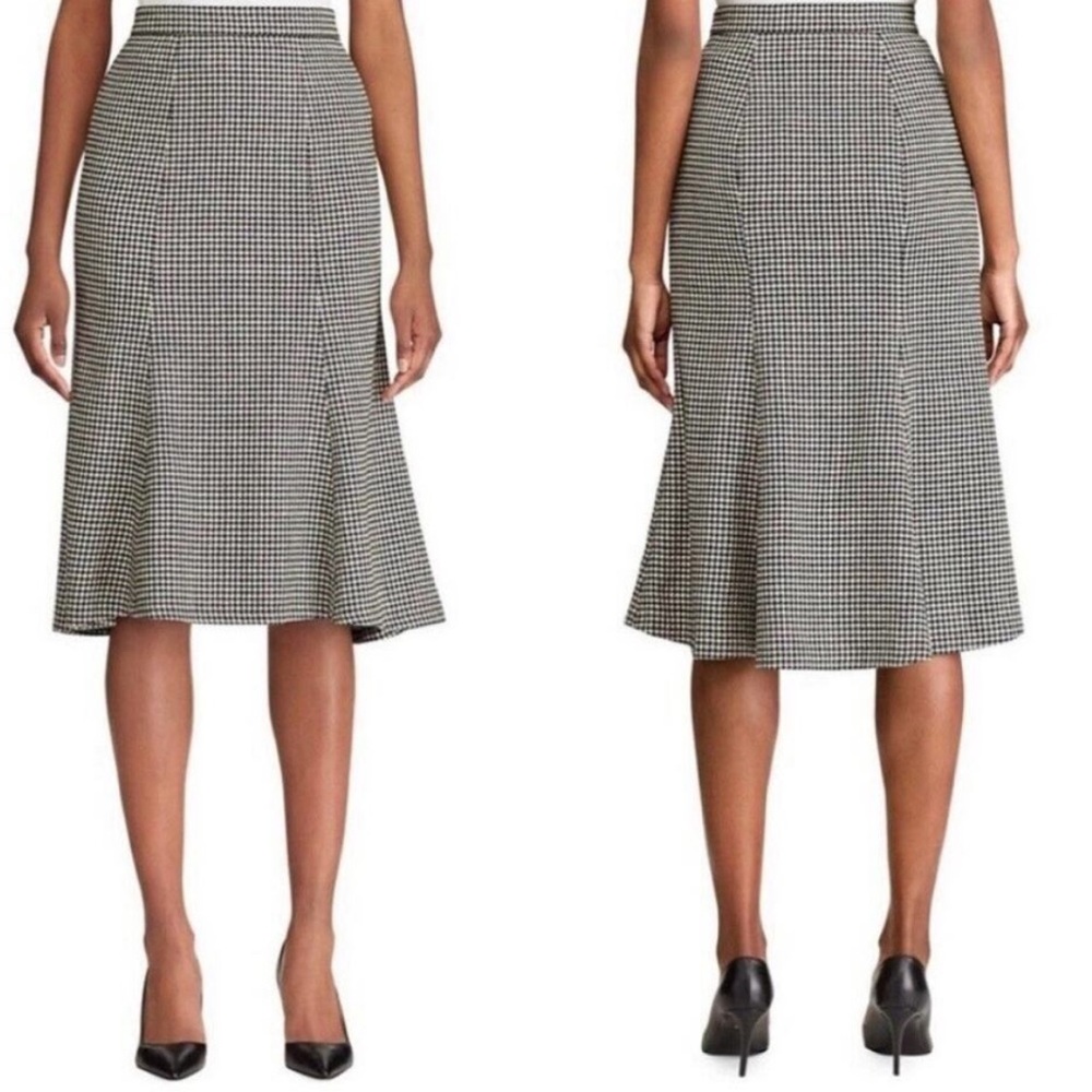 Polo Ralph Lauren - Classic Black and White Houndstooth Skirt